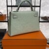 Hermes Chevre Mysore Mini Kelly Vert Fizz