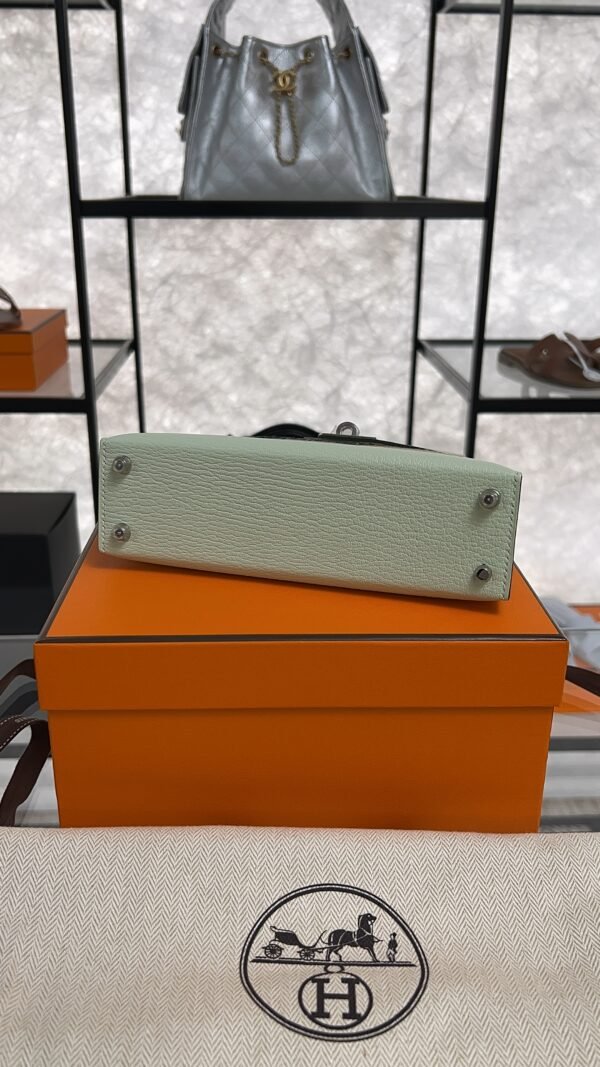 Hermes Chevre Mysore Mini Kelly Vert Fizz