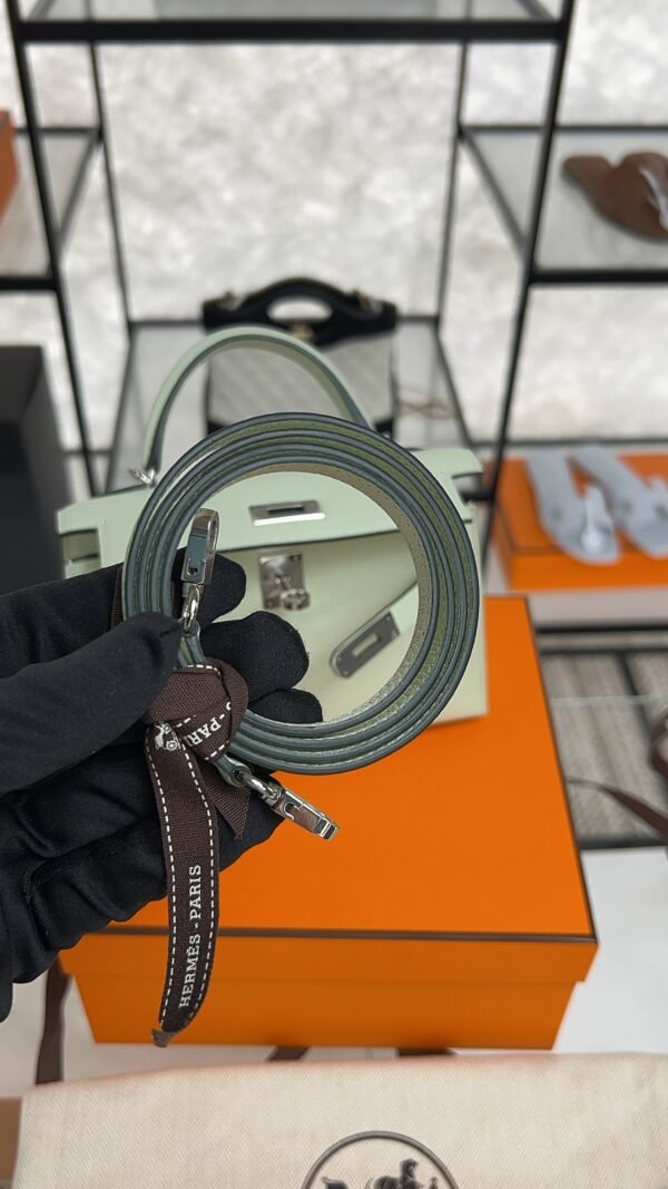 Hermes Chevre Mysore Mini Kelly Vert Fizz