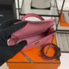 Hermès Mini Kelly 20 Pink Epsom With Silver Hardware