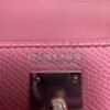 Hermès Mini Kelly 20 Pink Epsom With Silver Hardware