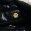 CHANEL 22 Mini Handbag Shiny Calfskin & Gold-Tone Metal Black
