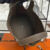 Hermes Etoupe Taurillon Clemence Leather Picotin Lock 22 Bag
