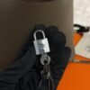 Hermes Etoupe Taurillon Clemence Leather Picotin Lock 22 Bag