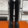 Hermès Jumping leather riding boots Black