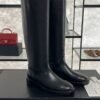 CHANEL Leather riding boots