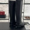 CHANEL Leather riding boots
