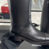 CHANEL Leather riding boots