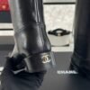 CHANEL Leather riding boots