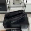CHANEL ballet flats Black