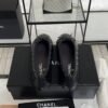CHANEL ballet flats Black