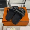 HERMÈS CHYPRE SANDAL BLACK Women’s