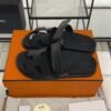 HERMÈS CHYPRE SANDAL BLACK Women’s