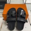 HERMÈS CHYPRE SANDAL BLACK Women’s