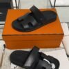 HERMÈS CHYPRE SANDAL BLACK Women’s