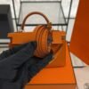 Hermès Mini Kelly 20 in Orange