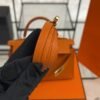 Hermès Mini Kelly 20 in Orange