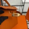 Hermès Mini Kelly 20 in Orange