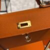 Hermès Mini Kelly 20 in Orange