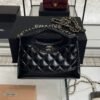 CHANEL 31 LEATHER HANDBAG 24s 31BAG BLACK