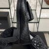 Chanel Lambskin Quilted CC Turnlock Loafers Black
