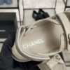 Chanel Dad Sandals Diamond CC logo Grey