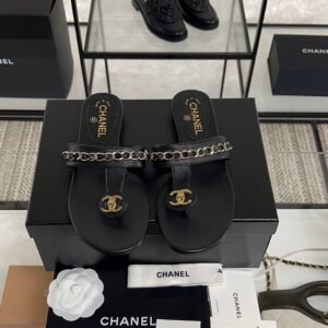 2025_09_18_16_15_IMG_7209 Chanel 25S Chain-Strap Sandals Black