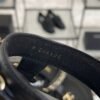 Chanel 25S Chain-Strap Sandals Black