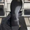 Chanel 25S Chain-Strap Sandals Black