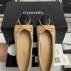 Chanel ballet flats Lambskin  Beige & Black