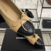 Chanel ballet flats Lambskin  Beige & Black