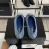 Chanel Denim Printed Ballerina Flats