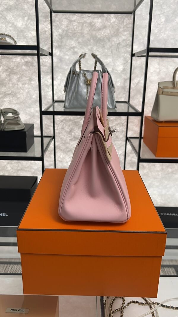 Hermes Birkin 25 Rose Sakura Swift PHW