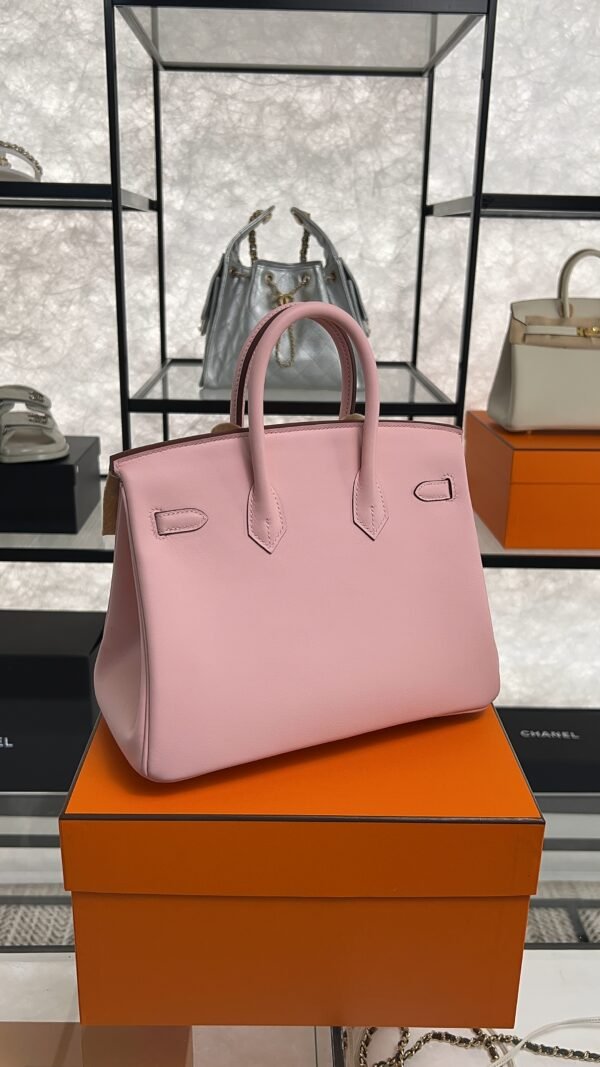 Hermes Birkin 25 Rose Sakura Swift PHW