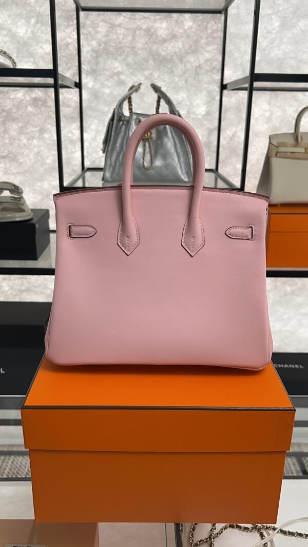 Hermes Birkin 25 Rose Sakura Swift PHW
