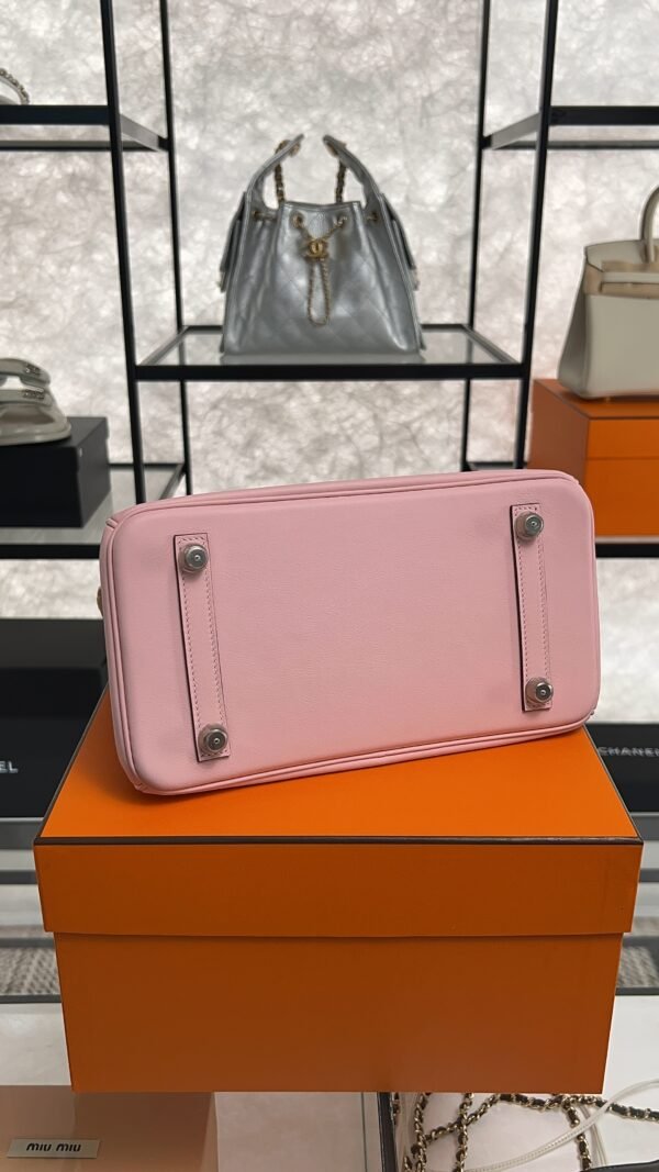 Hermes Birkin 25 Rose Sakura Swift PHW