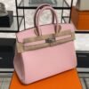 Hermes Birkin 25 Rose Sakura Swift PHW