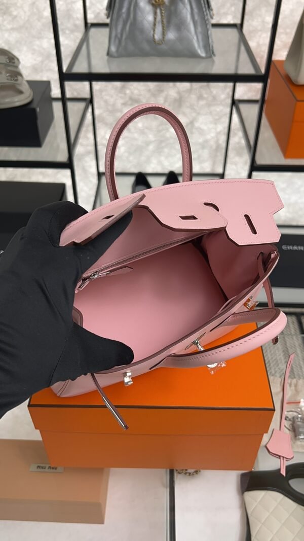 Hermes Birkin 25 Rose Sakura Swift PHW