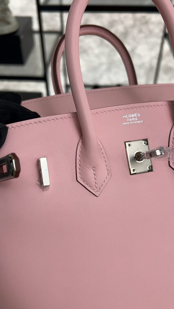 Hermes Birkin 25 Rose Sakura Swift PHW