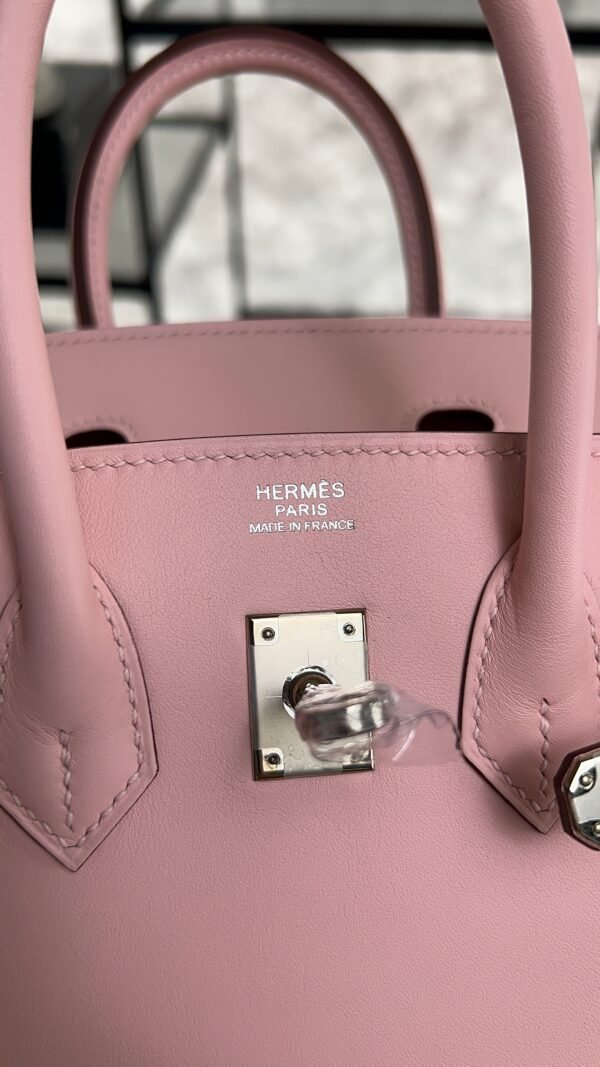 Hermes Birkin 25 Rose Sakura Swift PHW