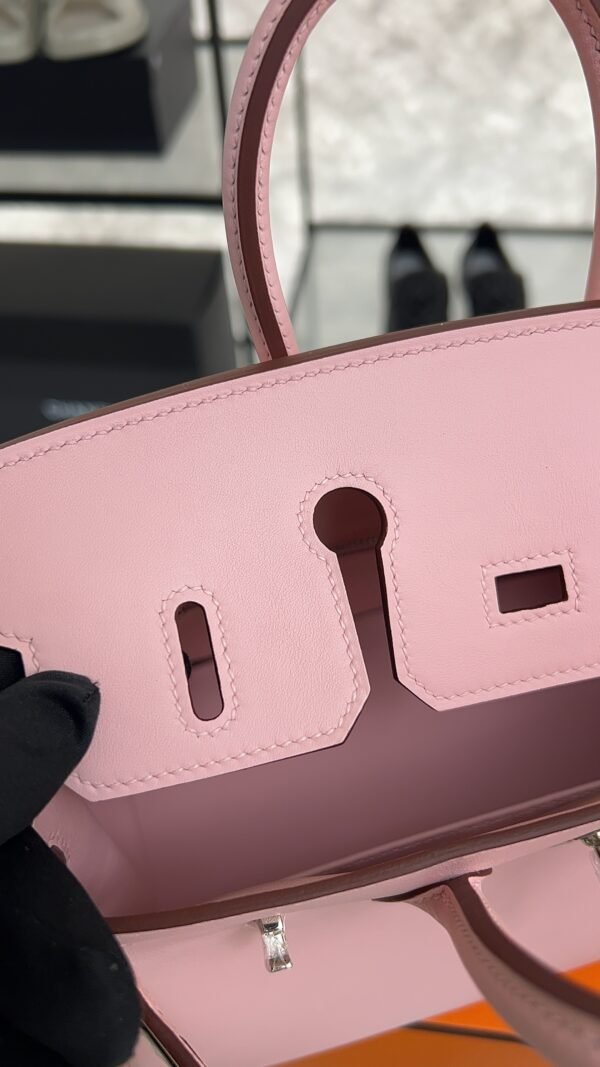 Hermes Birkin 25 Rose Sakura Swift PHW
