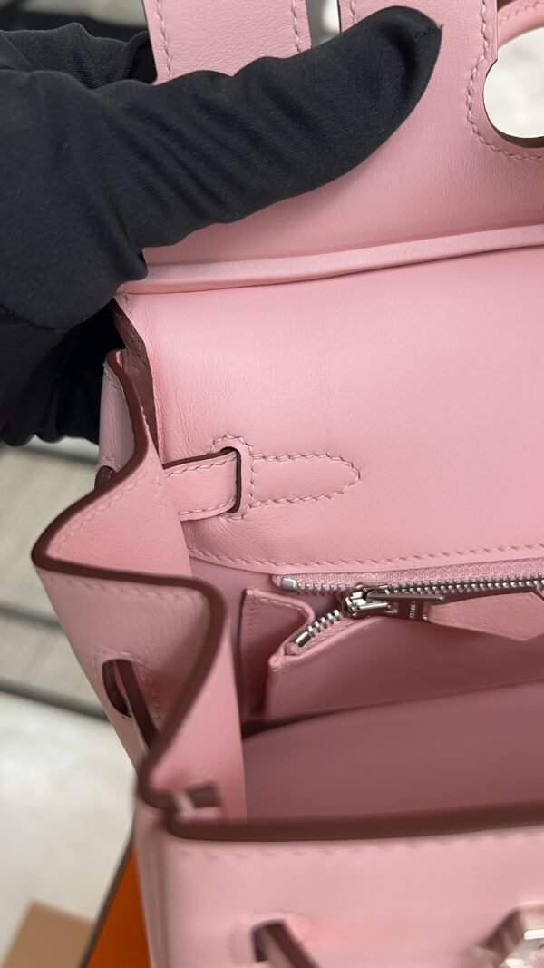 Hermes Birkin 25 Rose Sakura Swift PHW