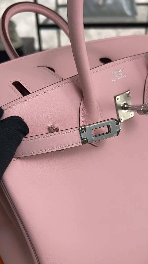 Hermes Birkin 25 Rose Sakura Swift PHW