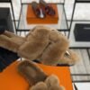 hermes oran sandlas gold Shearling
