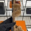 hermes oran sandlas gold Shearling