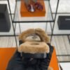 hermes oran sandlas gold Shearling