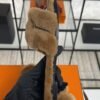 hermes oran sandlas gold Shearling