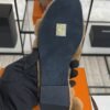 hermes oran sandlas gold Shearling