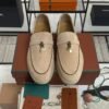 Loro Piana Summer Charms Walk Loafer Beige