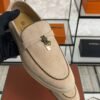 Loro Piana Summer Charms Walk Loafer Beige